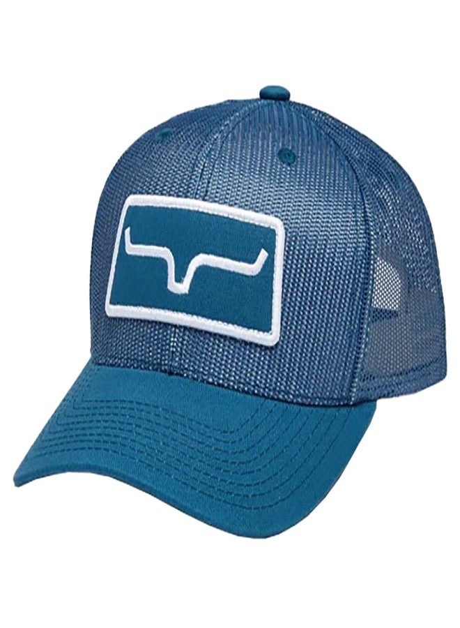 Kimes Ranch Hat All Mesh Trucker Caps/Dark Blue - Image 1